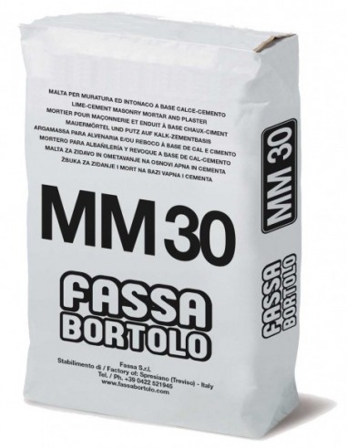 mm 30 Mortero Mampostería Granel - Fassa Bortolo