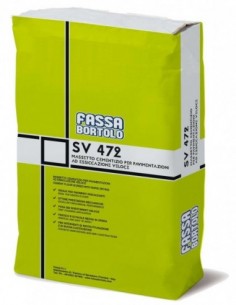 Sv 472 Solera de Secado Rápido Saco 25Kg - Fassa Bortolo