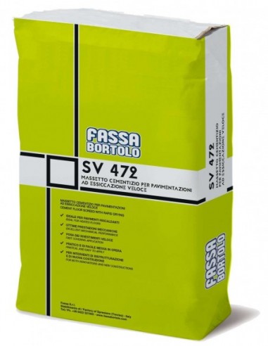 Sv 472 Solera de Secado Rápido Granel - Fassa Bortolo