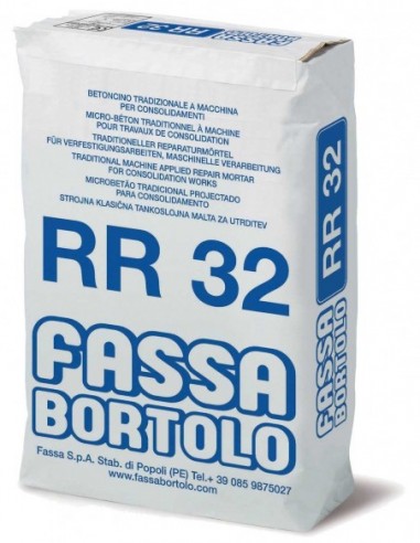 Mortero Cementoso Consolidación Rr 32 Granel - Fassa Bortolo