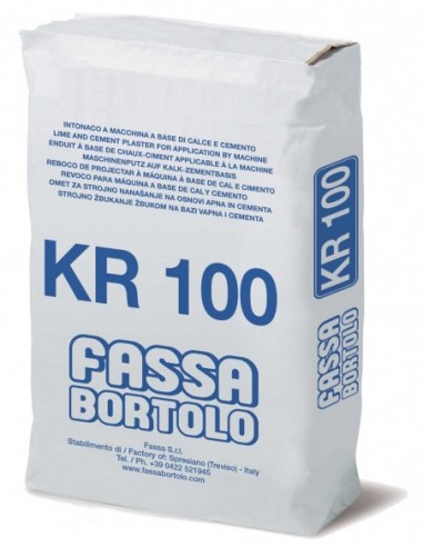 Kr 100 Mortero P Fach. D Cerámica Granel - Fassa Bortolo