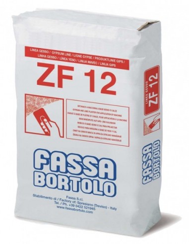 Zf 12 Mortero Int. Base Yeso Granel - Fassa Bortolo
