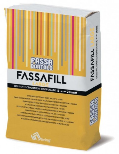 Fassafil Large Gris Hierro 25Kg - Fassa Bortolo