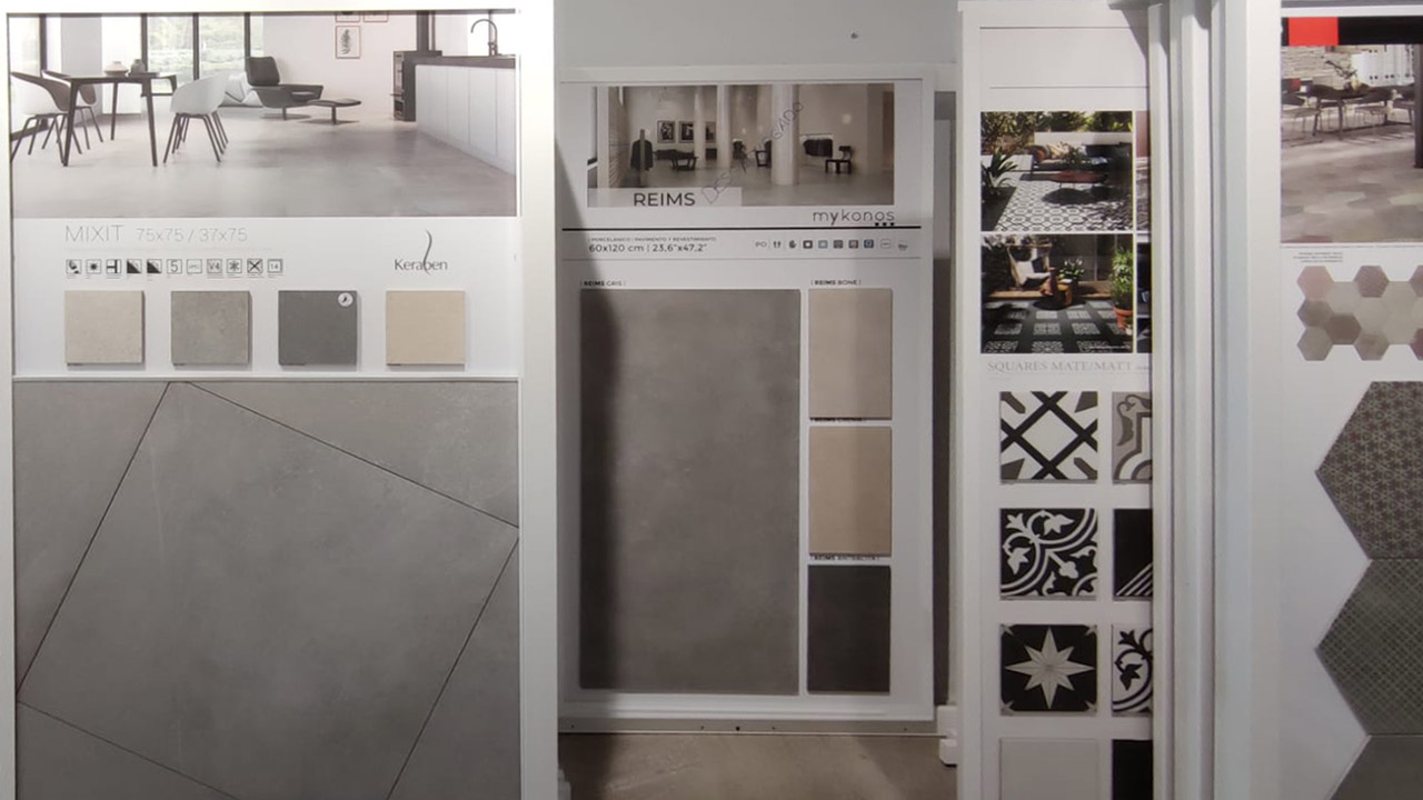 Expositores de Azulejos, Revestimientos y Pavimentos